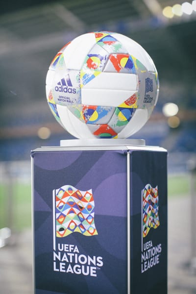 Euro 2020 Tournament Ball at Sammy Ofer Stadium